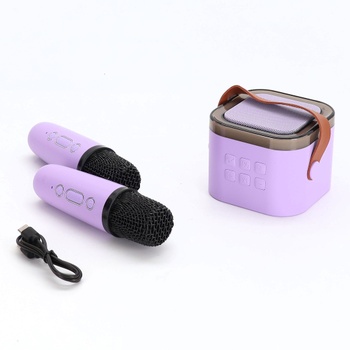 Karaoke automat pre deti i dospelých, mini karaoke mikrofón, bezdrôtový, prenosný Bluetooth