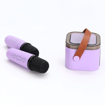 Karaoke automat pre deti i dospelých, mini karaoke mikrofón, bezdrôtový, prenosný Bluetooth