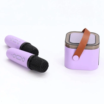 Karaoke automat pro děti i dospělé, mini karaoke mikrofon, bezdrátový, přenosný Bluetooth