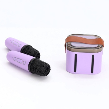 Karaoke automat pre deti i dospelých, mini karaoke mikrofón, bezdrôtový, prenosný Bluetooth