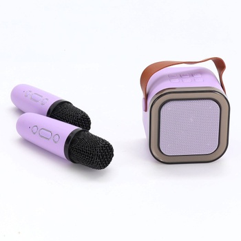 Karaoke automat pre deti i dospelých, mini karaoke mikrofón, bezdrôtový, prenosný Bluetooth