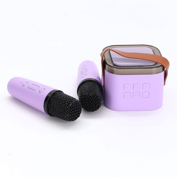 Karaoke automat pre deti i dospelých, mini karaoke mikrofón, bezdrôtový, prenosný Bluetooth