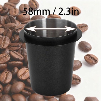 Dávkovací krúžok 58 mm, nerezová oceľová odmerka na kávu, odmerka na kávu 58 mm, rukoväť kávovaru