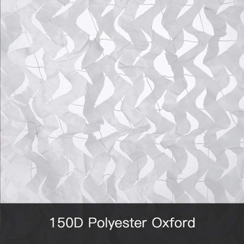 Maskovací síť Loogu stínící 4x5 m, bílá
