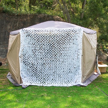 Maskovacia sieť Loogu tieniaca 4x5 m, biela
