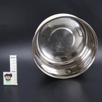 Miska na vodu Gardner Pet Non-Dropping pro psy, 2l nerezová miska na vodu, odolná proti polykání