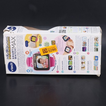 VTECH KidiZoom SmartWatch Max Pink, digitálne hodinky pre deti, foto, selfie, video, horizontálne