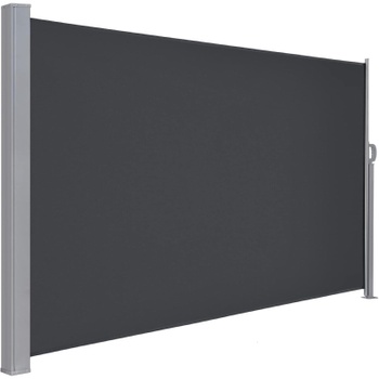 Bočná markíza GY184BP02, 180 x 400 cm, hliníková, šedá - N