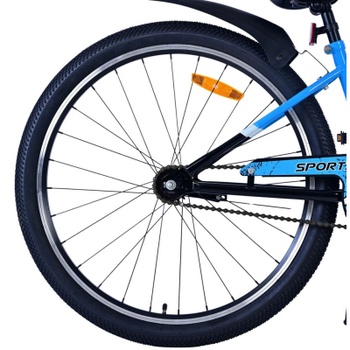 Detský bicykel Sportivo, 26 palcov, pre chlapcov, modré - N