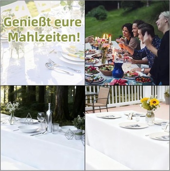 3dílná sada polštářů na pivní zahradní sadu, včetně 2 potahů na pivní lavice a 1 potahu na pivní