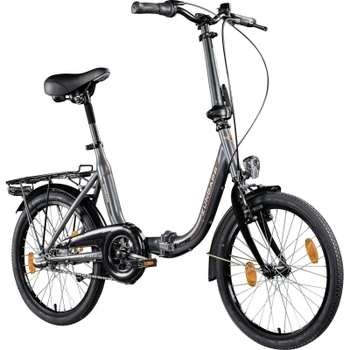 Skladací bicykel ZF40, 20 palcov, 3 prevody, 17,3 kg, šedé…