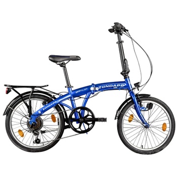 Skladací bicykel ZF20 Speed ​​Folder, 20 palcov, Shimano, 6 rýchlostí, modré - A