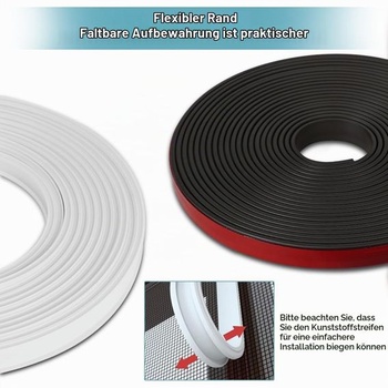 Flintronic magnetická okenná mreža, magnetické termy (čierna okenná mreža, 2 m x 2,5 m) 200 x 250 cm