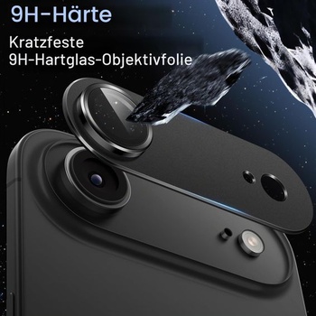Ochranný kryt displeja JETech pre fotoaparát JETech pre iPhone Air, čierny, 1 kus pre iPhone Air,