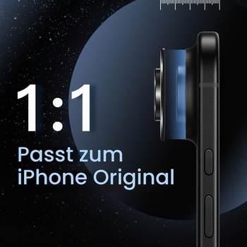 Ochranný kryt displeja JETech pre fotoaparát JETech pre iPhone Air, čierny, 1 kus pre iPhone Air,