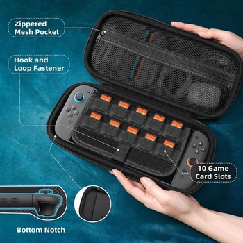 Pouzdro TiMOVO pro Nintendo Switch 2 (2025), velké ochranné pevné pouzdro pro přenášení Switch 2,