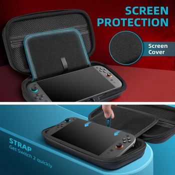 Pouzdro TiMOVO pro Nintendo Switch 2 (2025), velké ochranné pevné pouzdro pro přenášení Switch 2,