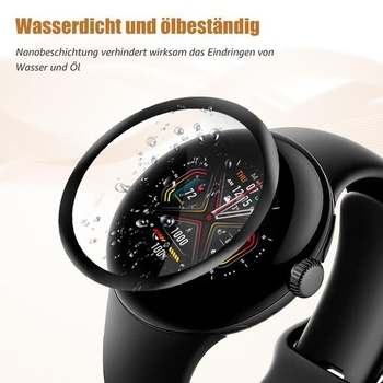 Ochranné tvrdené sklo Bodyguard pre displej s filmom Google Pixel Watch 4/3/2/1 (2 ks) 45 mm