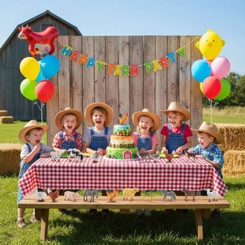 12dielna sada farmárskych zvierat, minifigúrky zvierat ako darčeky k narodeninám, dekorácia do izby,