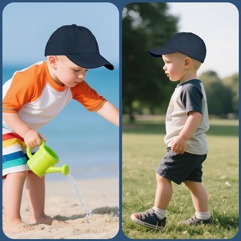 Unisex detská baseballová čiapka, voľnočasová čiapka, dievčenská nastaviteľná čiapka, letná čiapka,