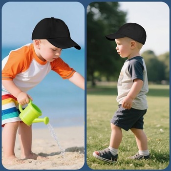 Unisex detská baseballová čiapka, voľnočasová čiapka, dievčenská nastaviteľná čiapka, letná čiapka,