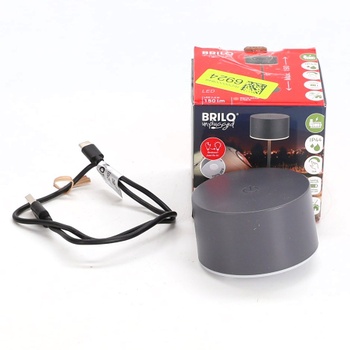 Stolní lampa Briloner LED antracitová