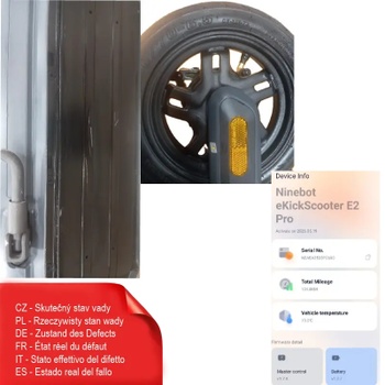 Elektrická kolobežka Segway E2 Pro, 20 km/h, nosnosť 100 kg, čierna - B