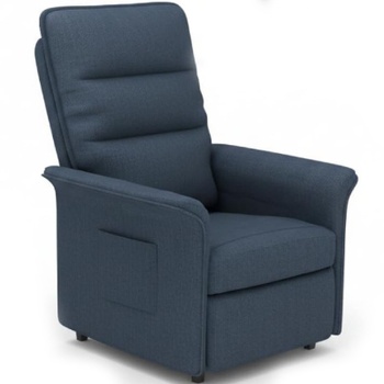 Elektrické polohovacie kreslo s nastaviteľným operadlom X1DG-EUV2, tmavo šedé - N