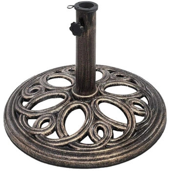 Stojan na slnečník OP3049, priemer základne 45 cm, bronzová…