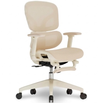Ergonomická kancelárska stolička BS5W-M2, zo sieťoviny, marhuľa - N