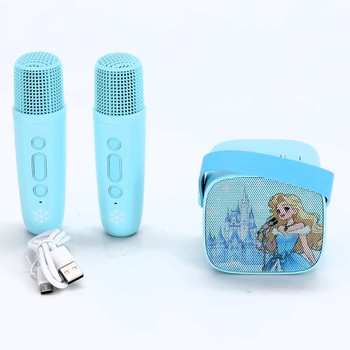 Braxel Karaoke automat s 2 Bluetooth mikrofónmi pre deti, vianočný darček pre dievčatá 3-12 rokov,