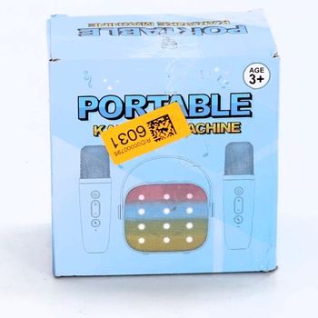 Braxel Karaoke automat s 2 Bluetooth mikrofónmi pre deti, vianočný darček pre dievčatá 3-12 rokov,