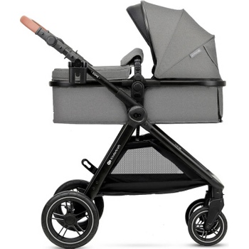 Multifunkčný kočík 3 v 1, nosnosť do 22kg, sivý - B