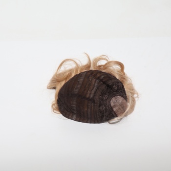 BARSDAR Krátká vlnitá blond ombré paruka, ombré blond paruky po ramena pro ženy, krátké volné vlny,