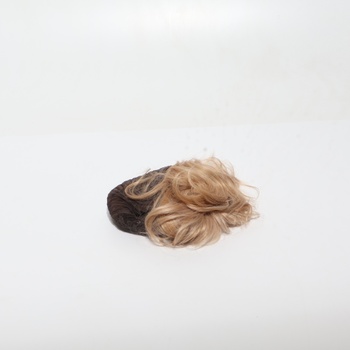 BARSDAR Krátká vlnitá blond ombré paruka, ombré blond paruky po ramena pro ženy, krátké volné vlny,
