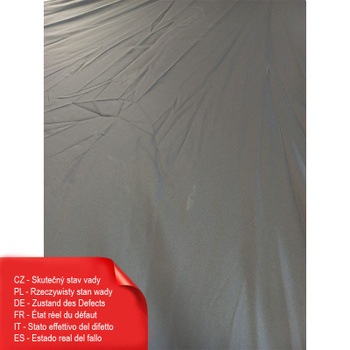 Záhradný slnečník s nastaviteľným uhlom NP13455HS, 3 x 2 m, kľučka, sivý - B
