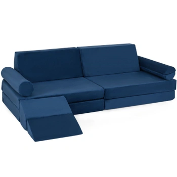 Modulárna detská pohovka HY10580BL, 10dielna, 151 x 99 x 44…