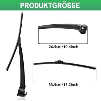 6Q6955707C Zadný stierač pre VW Golf 5 2003-2008 Polo 9n 2002-2009 | pre Golf 6 Varianta PLUS 5M1 521
