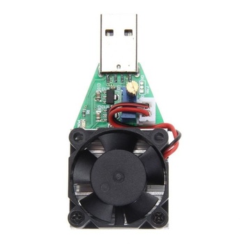 DollaTek Elektronický zaťažovací rezistor USB rozhranie Test vybíjania batérie Kapacita 0,15-3A 15W s
