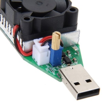 DollaTek Elektronický zaťažovací rezistor USB rozhranie Test vybíjania batérie Kapacita 0,15-3A 15W s