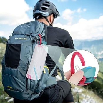 VIEVRE 2dielna skladacia fľaša na vodu, opakovane použiteľná skladacia fľaša na vodu, skladacie fľaše