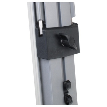 Stojan na klávesy 00025204, nosnosť až 25 kg, strieborný - B
