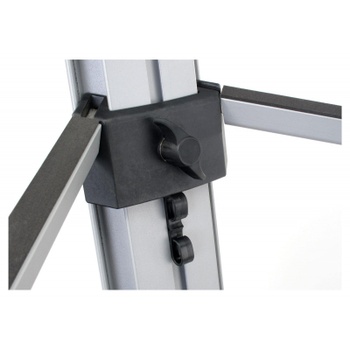 Stojan na klávesy 00025204, nosnosť až 25 kg, strieborný - B