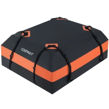 Strešný nosič s vodotesnou taškou AT6279, 425 l, 130 x 91 x 17 cm, čierno/oranžový - B