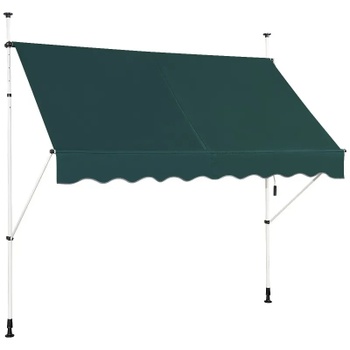 Markíza s nastaviteľnou výškou OP70317LS, 250 cm, zelená - B