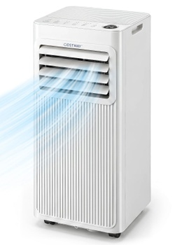 Mobilná klimatizácia FP11193DE-WH, 9000 BTU, do 42 m², biela - B