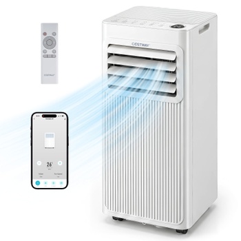 Mobilná klimatizácia FP11193DE-WH, 9000 BTU, do 42 m², biela - B