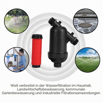 Úrovňový diskový filter, 120 mesh 130 mikrónov Úrovňový diskový filter Záhradné postrekovače Vodné
