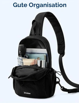 Dámska kabelka cez rameno G4Free Crossbody, ľahká a módna ležérna taška cez hrudník