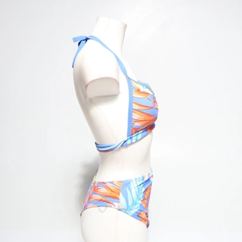 Dámske bikiny CUPSHE vysoký pás L multi